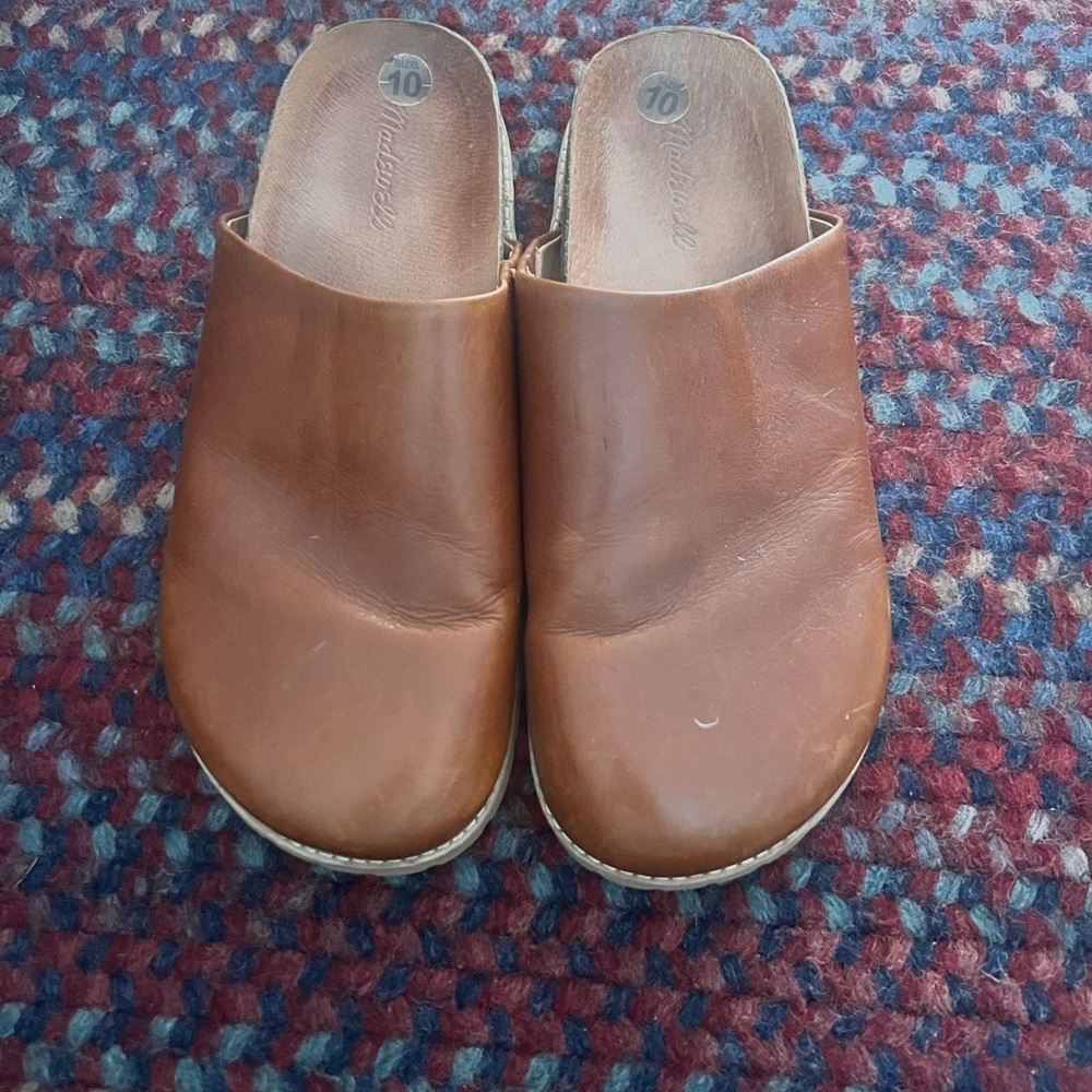Madewell Layne Lug Sole clogs size 10